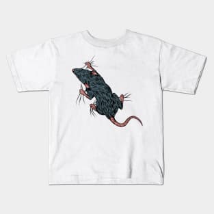 Rat lover - climbing rat Kids T-Shirt